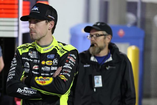 NASCAR notebook: Ryan Blaney calls for common sense on speedway pushing