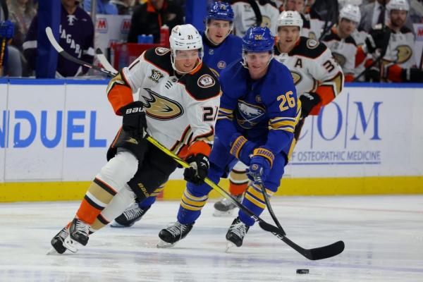 Ducks pull off about-face, defeat Sabres 4-3