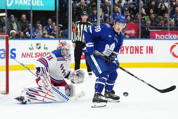 Max Domi’s shootout goal pushes Maple Leafs past Rangers