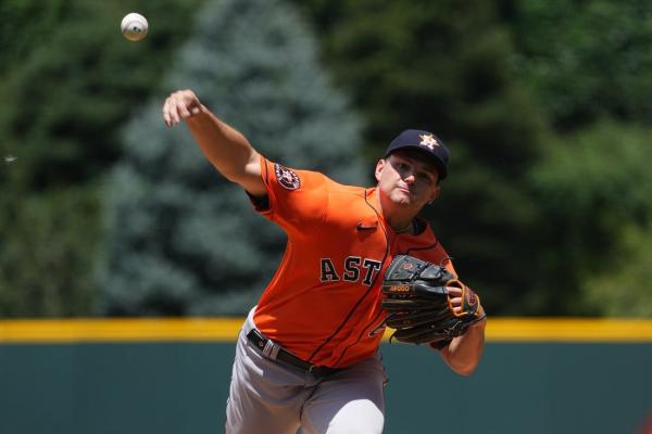 Astros trade RHP Brandon Bielak to A’s for cash