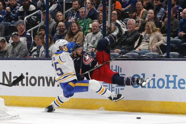 Third-period goal pushes Sabres past Blue Jackets