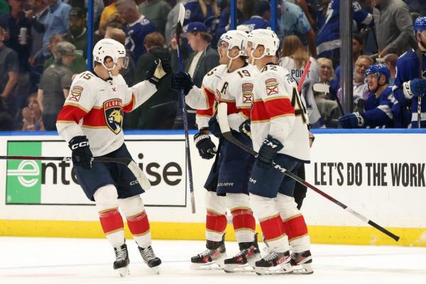 Panthers claim 3-0 series lead on rival Lightning