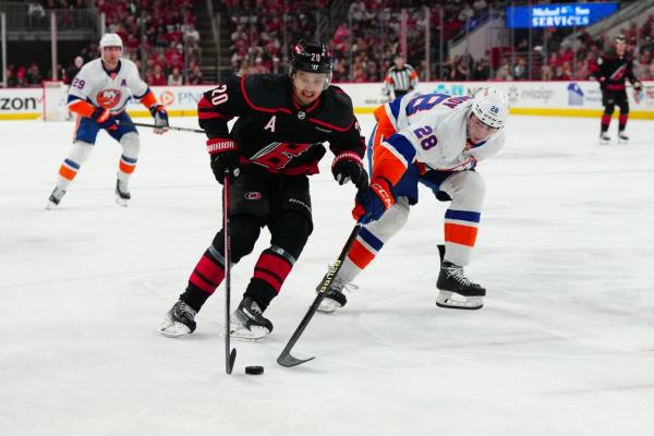 Hurricanes close out Islanders with third-period surge