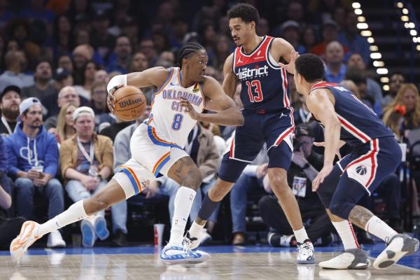 Shai Gilgeous-Alexander, Thunder roll past Wizards