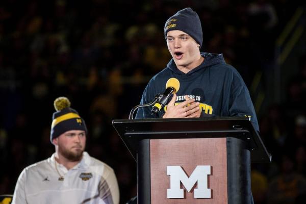 Michigan's J.J. McCarthy touts 'Everything you want in starting QB'