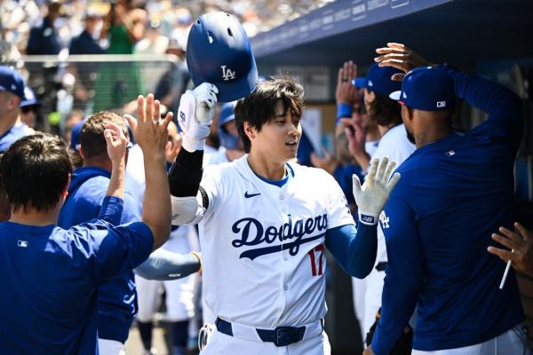 MLB roundup: Shohei Ohtani sets HR mark as Dodgers roll