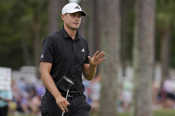 Ludvig Aberg says ‘knee’s good’ for PGA Championship