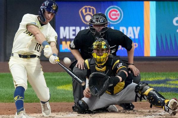 Four-run second proves enough for Brewers vs. Pirates