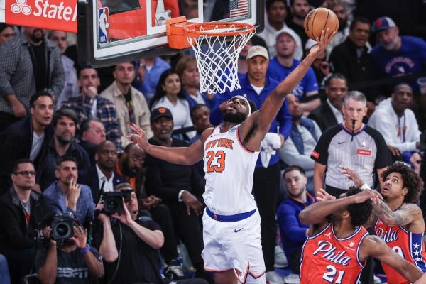 Knicks C Mitchell Robinson ruled out vs. 76ers thumbnail
