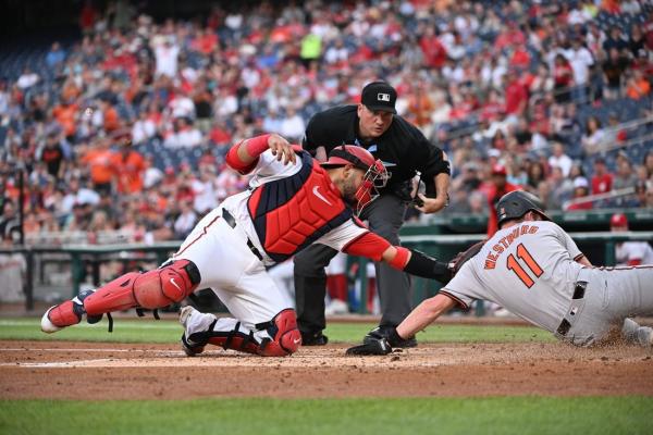 Orioles top Nationals in 12th after blowing two late leads