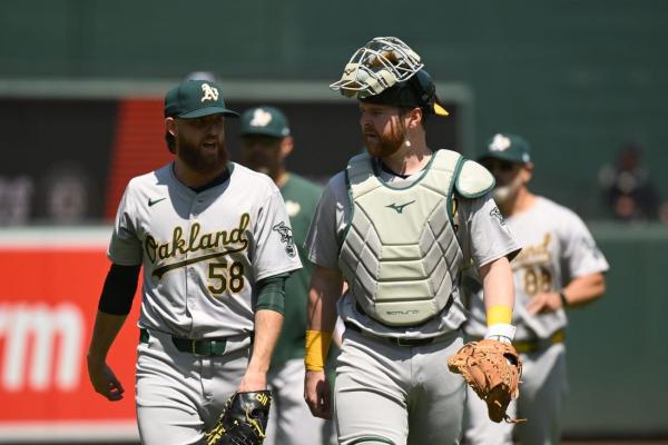 Kyle McCann’s two-run homer lifts Athletics over Orioles