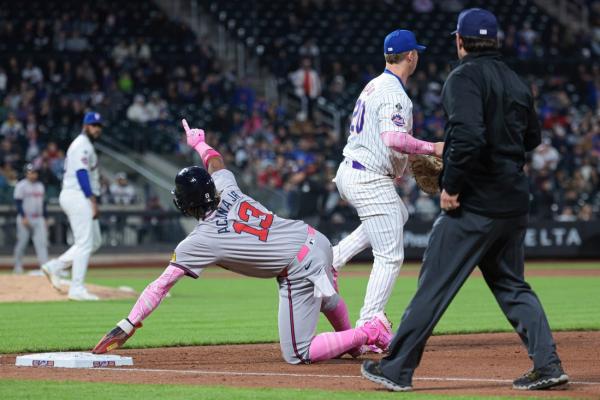 Brandon Nimmo’s walk-off blast helps Mets salvage game vs. Braves
