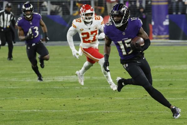 Ravens sign WR Nelson Agholor to 1-year extension
