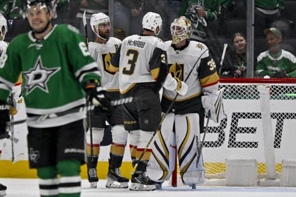 NHL roundup: Knights make it two straight at Dallas