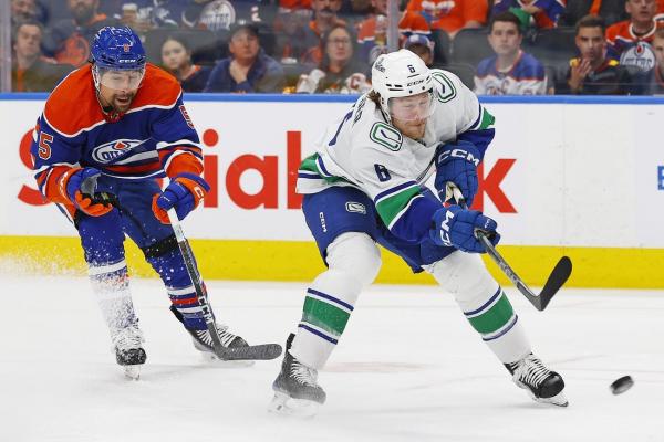 Report: Canucks star Brock Boeser (blood clotting) likely out vs. Oilers