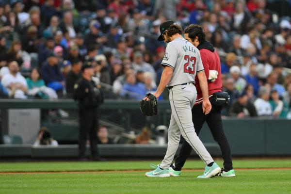 D-backs' Zac Gallen exits start due to hamstring issue thumbnail