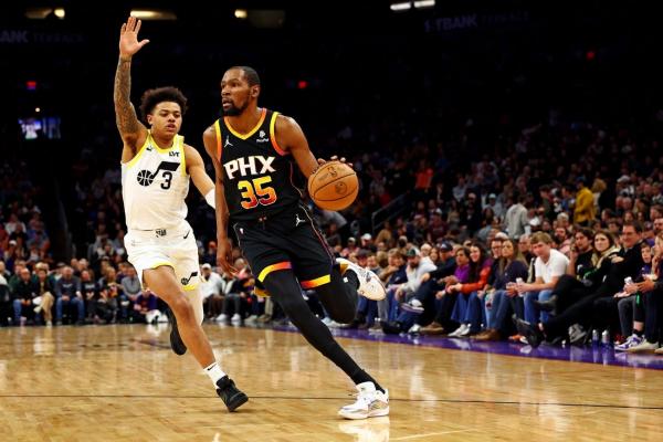 Kevin Durant, Bradley Beal have big nights in Suns’ win over Jazz