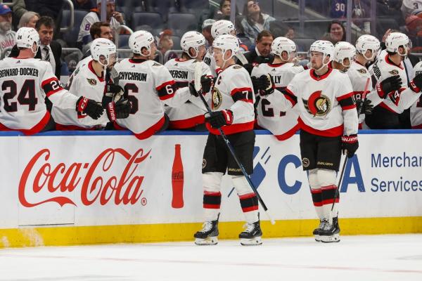 Brady Tkachuk’s hat trick lifts Senators over Islanders in OT