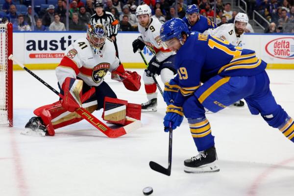 Panthers riding lockdown defense into date with Sabres