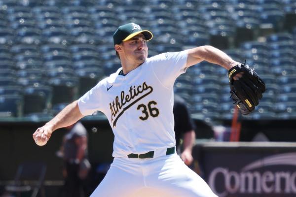 A's hurler Ross Stripling ends victory drought, beats Pirates thumbnail