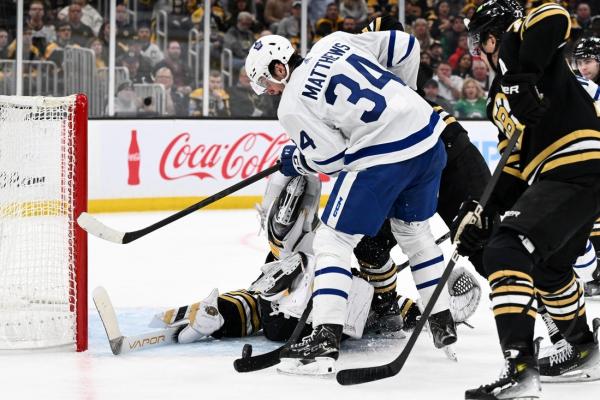 Leafs F Auston Matthews skips practice for ‘maintenance’
