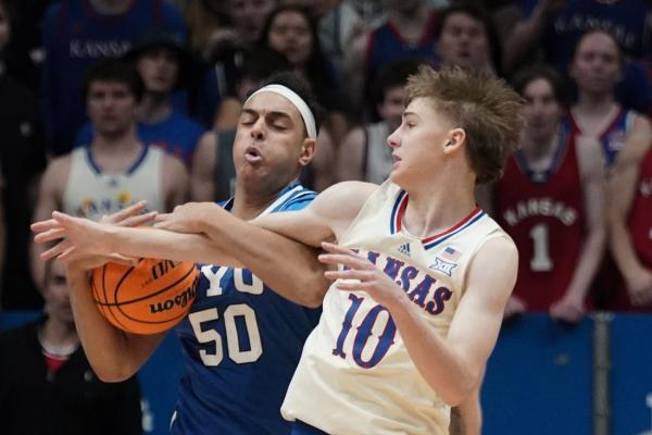 BYU surges in second half to stun No. 7 Kansas