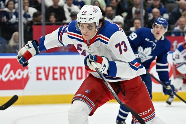 Rangers F Matt Rempe faces hearing for elbowing