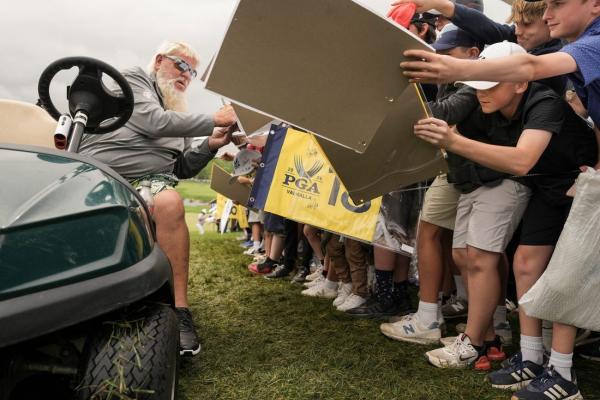 John Daly (thumb) withdraws from PGA Championship