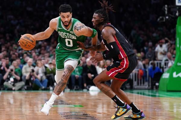 Tyler Herro, Heat shoot down Celtics in Game 2